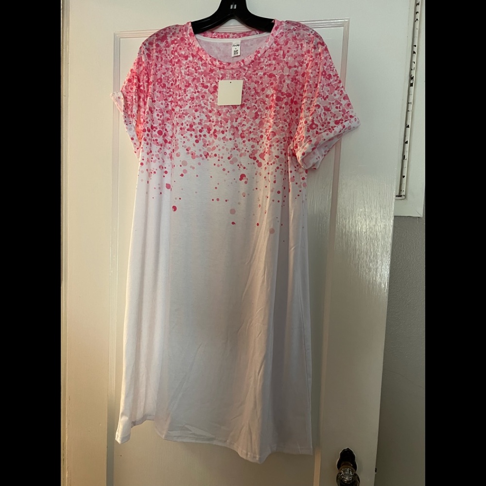 LIGHT WEIGHT SUMMER SHIFT DRESS XL
